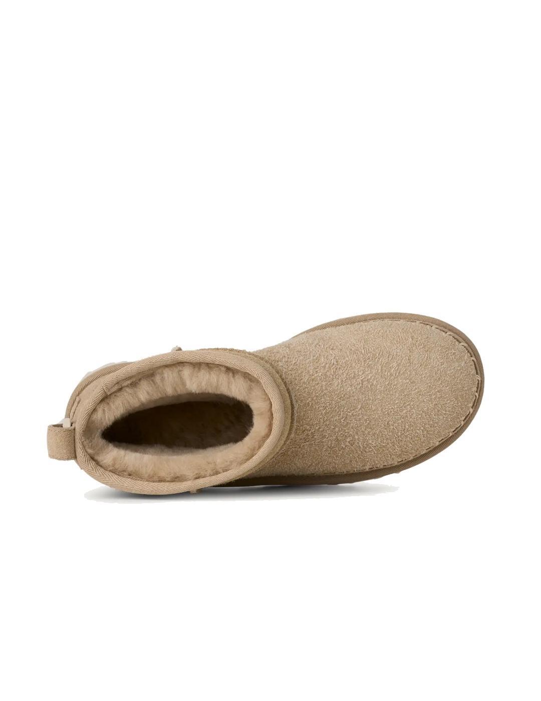 Bottes pour femme Ugg Classic ultra mini biarritz Beige 4/5