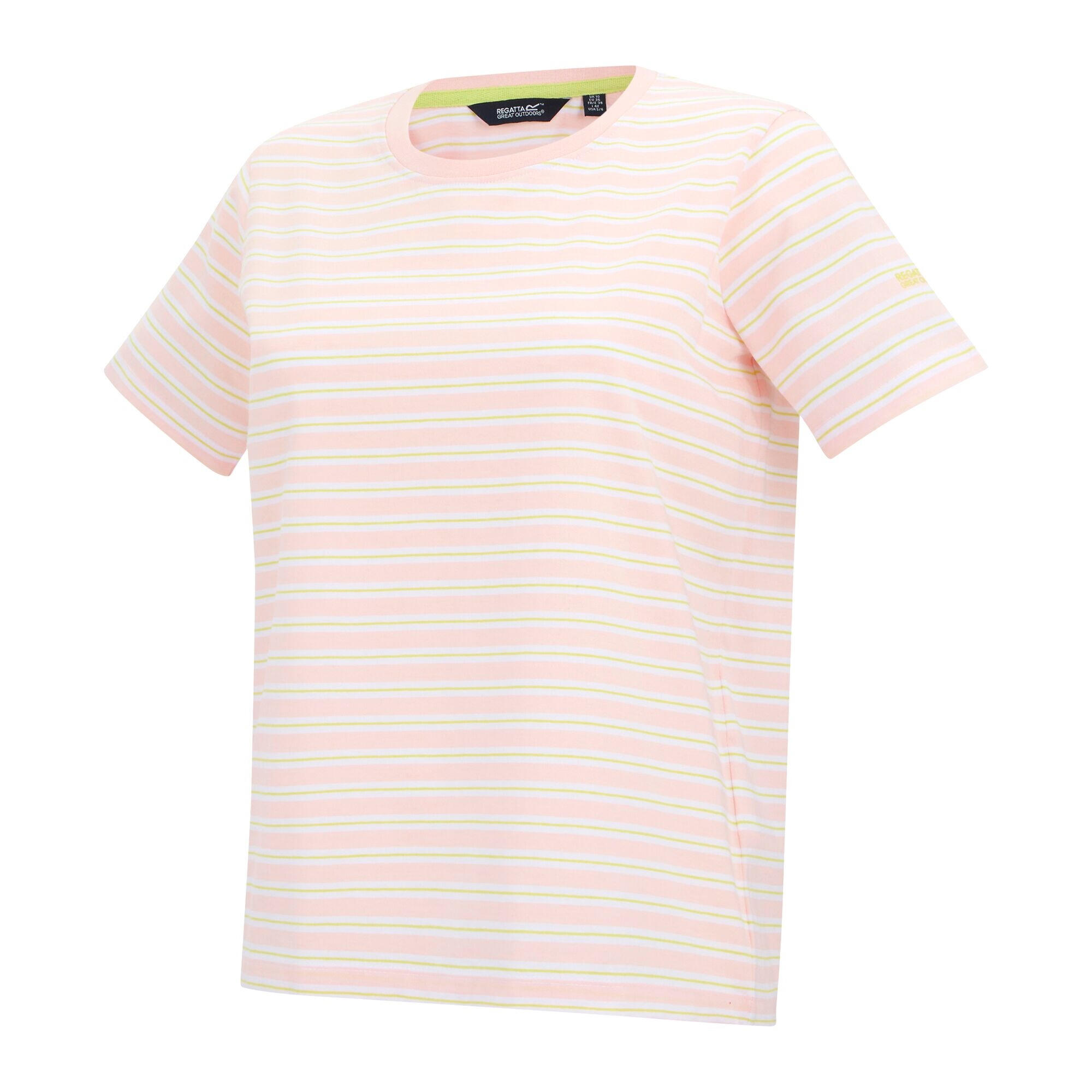 Tshirt Motif/style Rayé BAYLETTA Femme (Rose Brumeux) 3/5