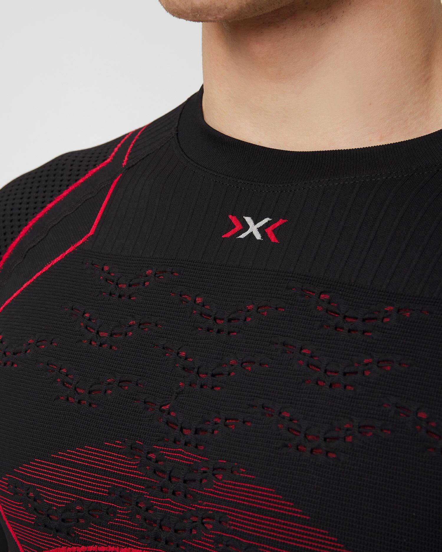 Koszulka z długim rękawem męska BIONIC MOTO ENERGIZER 4.0 Black Red 4/4