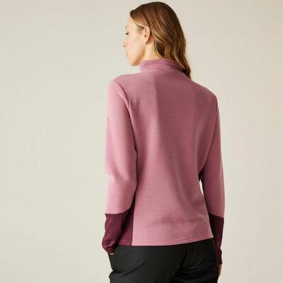 Dames iced core stretchende isolerende midlayer met kwartrits