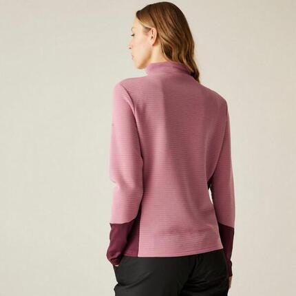 Damska elastyczna warstwa środkowa z zamkiem błyskawicznym