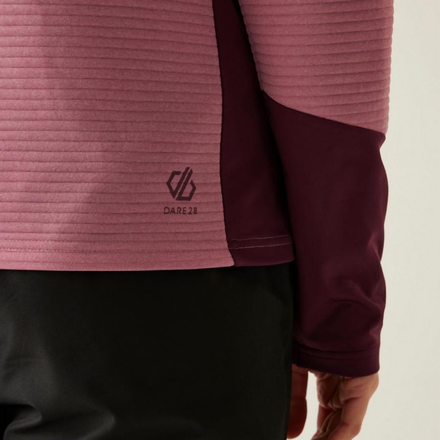 Sous maillot 1/4 zip femme Dare 2B Iced Core Stretch 4/7