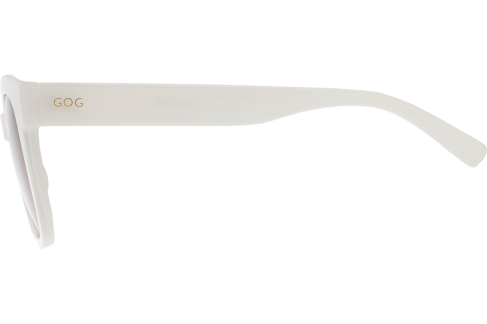 Okulary z polaryzacją GOG Onyx - milky white/gradient brown 3/5