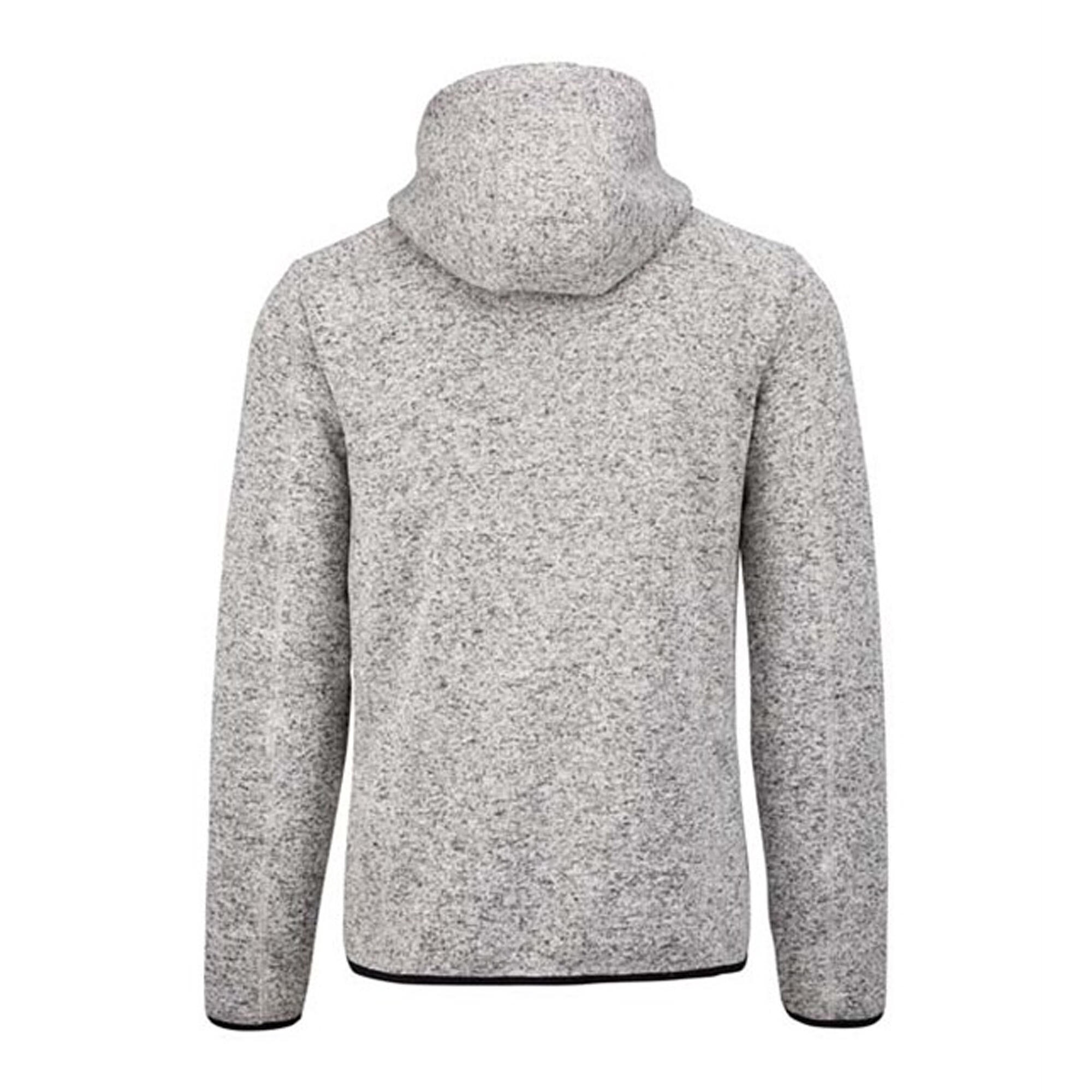 Giacca Con Cappuccio Donna Proact Grigio Chiaro Screziato 2/3