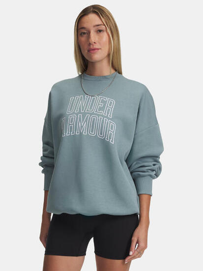 Bluza Damska Oversize Z Logo Under Armour Rival Fleece Varsity