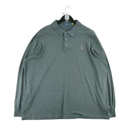 Reconditionné - Polo manches longues Homme Gris - Excellent