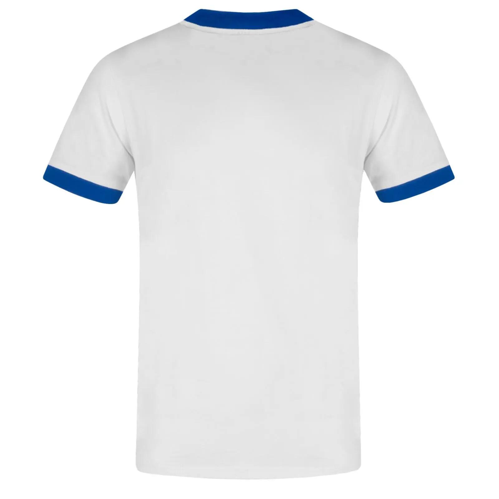 "Leeds" TShirt für , VAusschnitt Herren Weiß 3/7