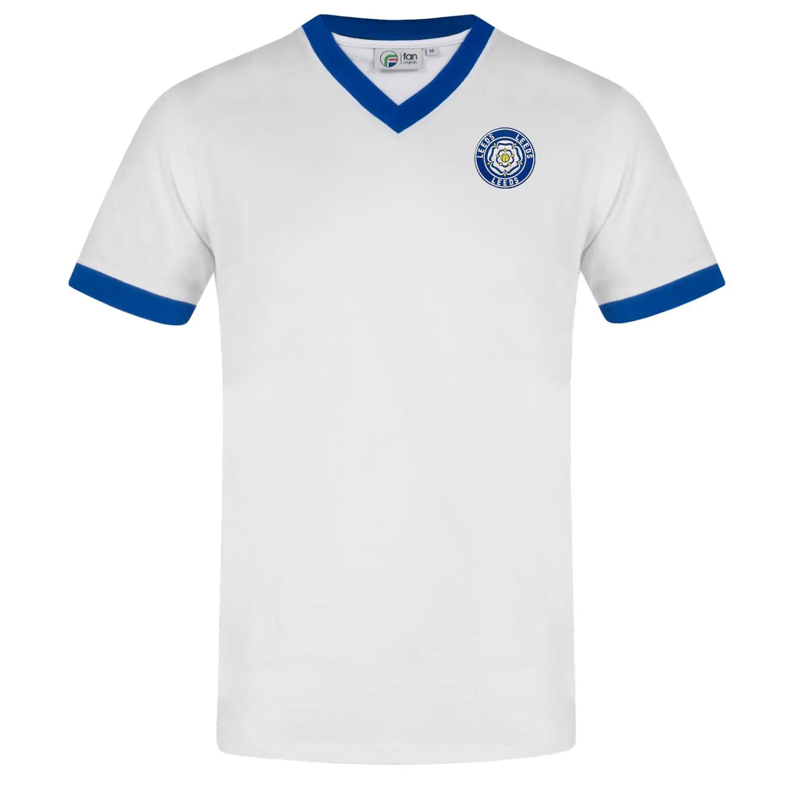 "Leeds" TShirt für , VAusschnitt Herren Weiß 2/7