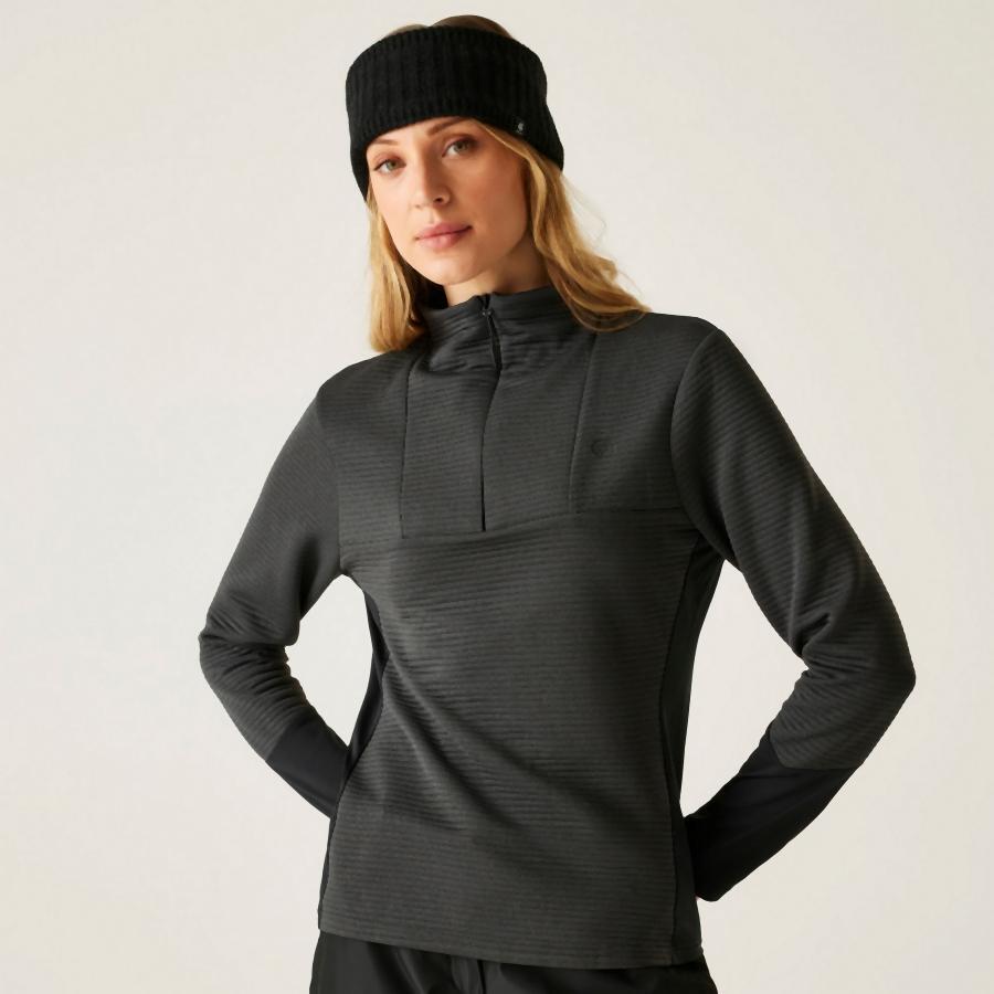Women's 1/4 zip base layer Dare 2B Iced Core Stretch 2/7