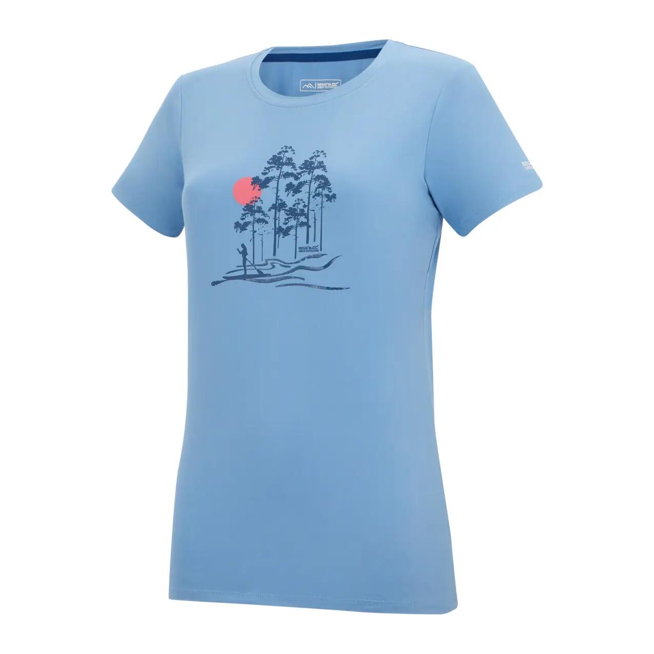 T-shirt femme Regatta Fingal Stretch 3/5