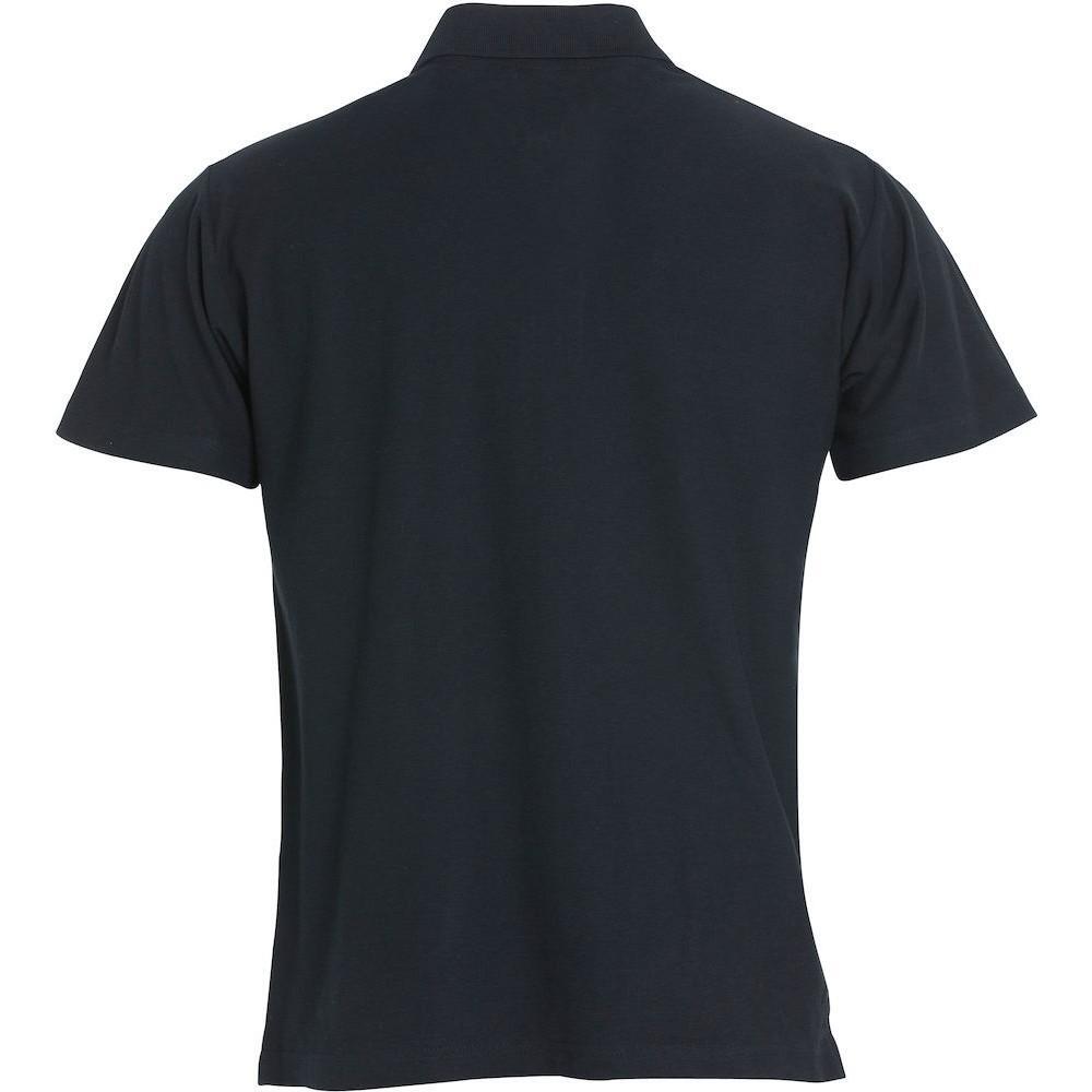 "Basic" Poloshirt für Herren Schwarz 2/4