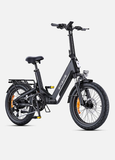 Vélo électrique ENGWE L20 3.0 Boost - Suspension et freins hydrauliques