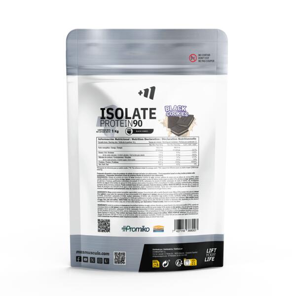 Isolaat 90 CFM - 1 kg zwarte koekjes MASmusculo 2/6