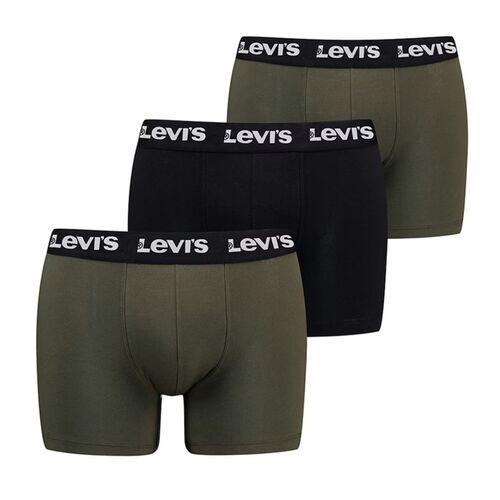 3 er Pack Herren Levis REPEAT LOGO BOXER Brief Boxershorts Unterwäsche Pants 5/5