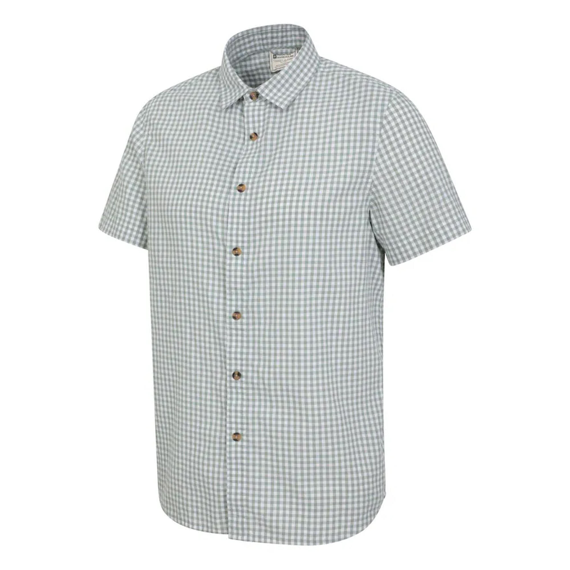 Camicia Uomo Mountain Warehouse Weekender Verde 3/4
