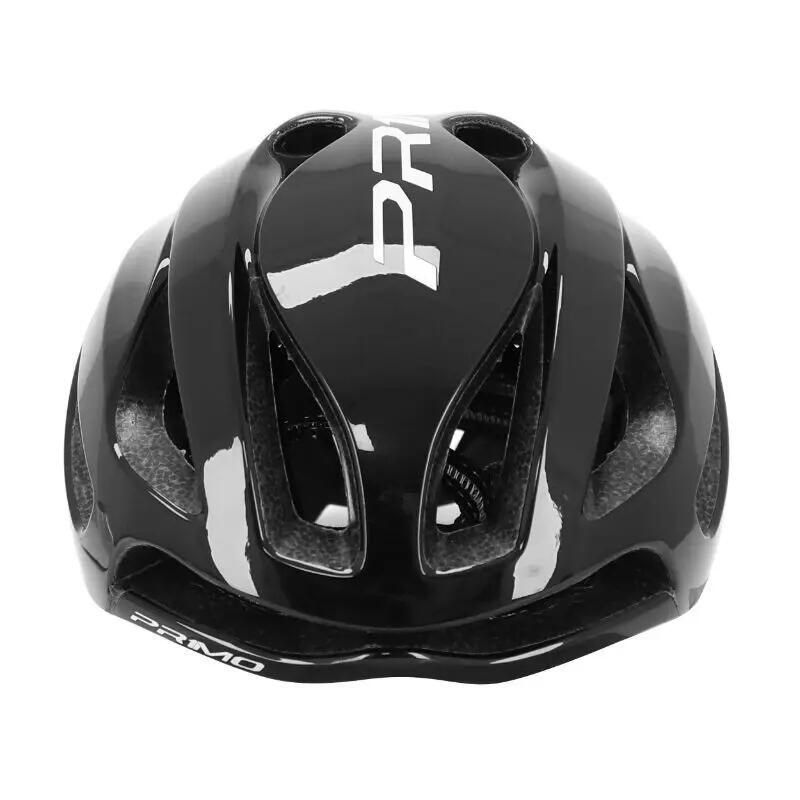 Rennrad- Fahrradhelm PRIMO, schwarz/weiß 4/7