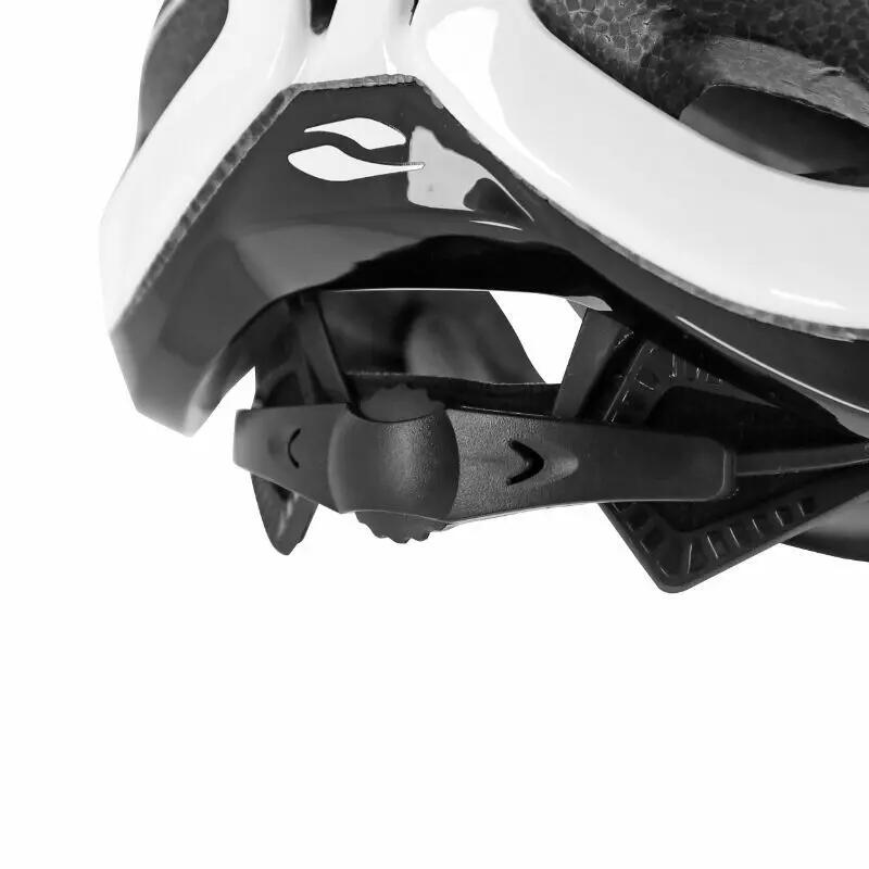 Rennrad- Fahrradhelm PRIMO, schwarz/weiß 6/7