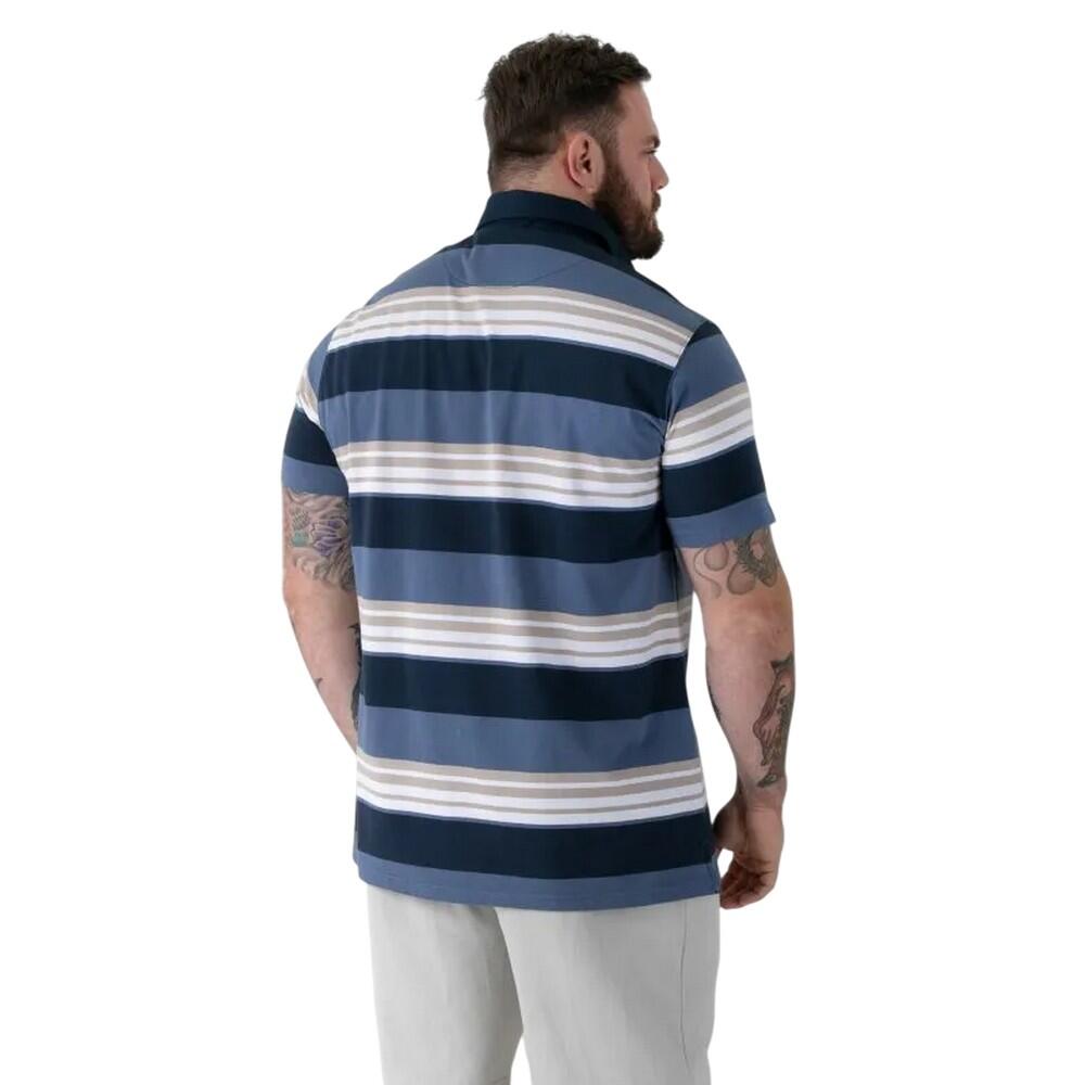 "Willis D555" Poloshirt für , Rugby, Kingsize Herren Marine 3/4