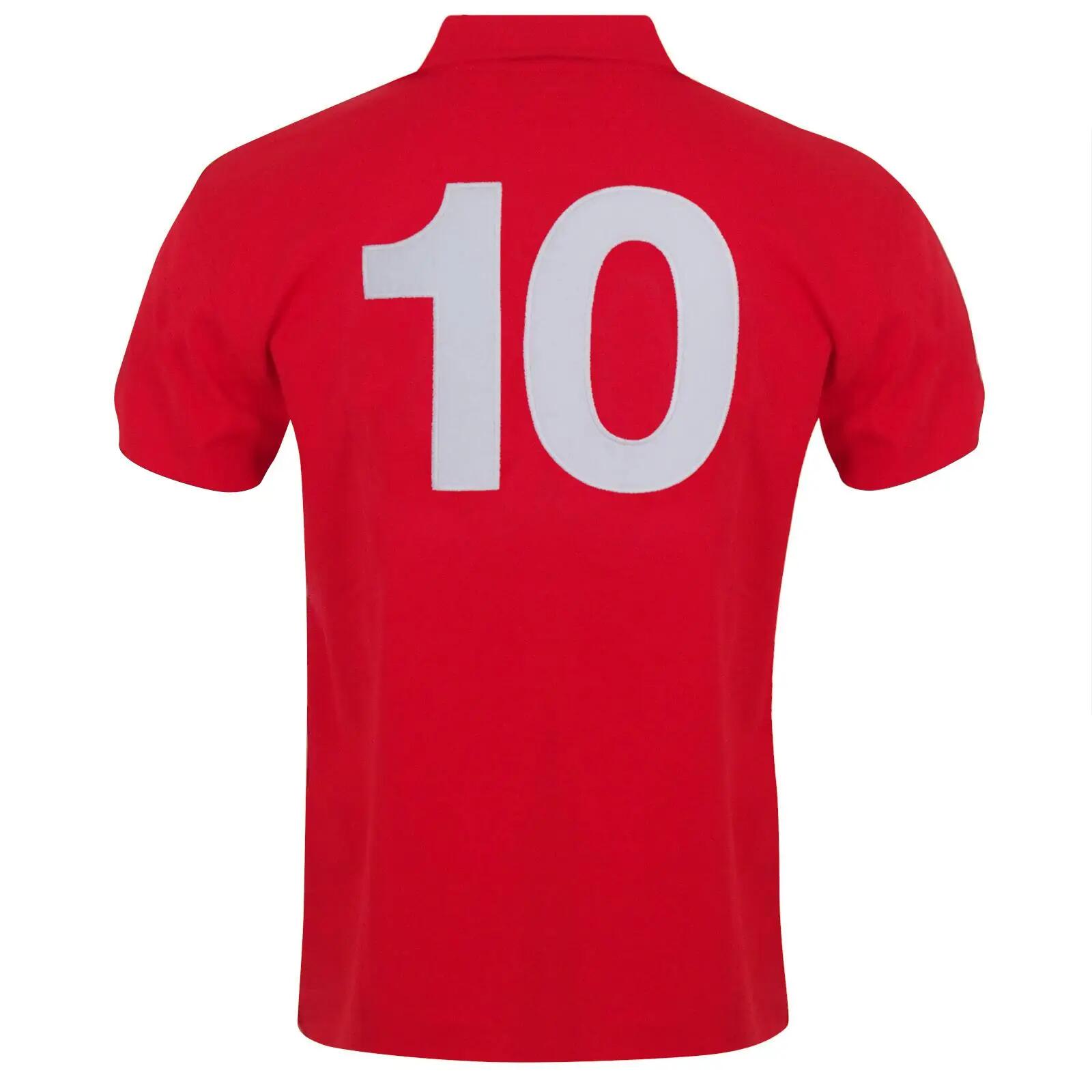 Mens 1976 John Toshack Retro Away Shirt (Red) 2/3