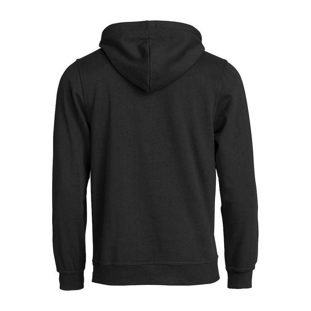 Felpa Con Cappuccio Adulto Unisex Clique Basic Nero 2/4