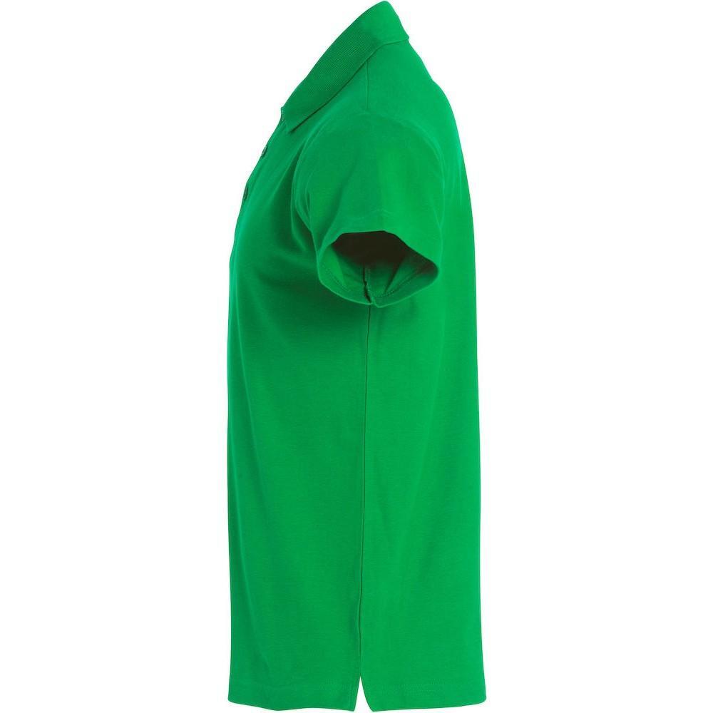 Maglietta Polo Uomo Clique Basic Verde Mela 3/4