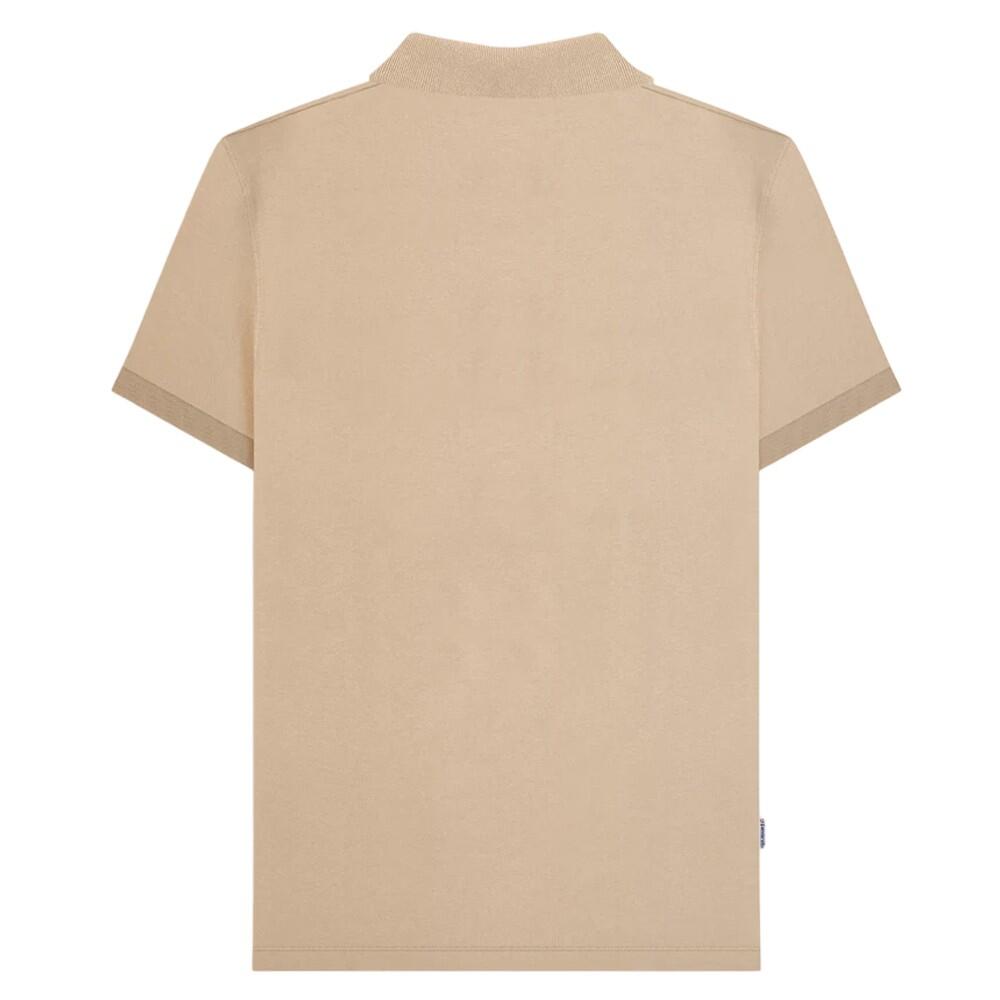 Poloshirt für , Vintage Herren Steinfarben 3/6