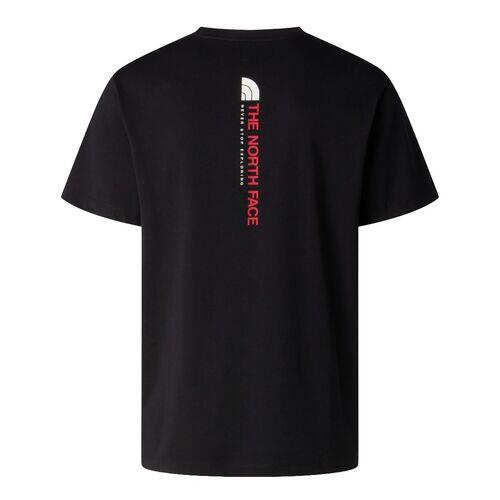 T-shirt pour homme The North Face Vertical régulier Noir. 5/5