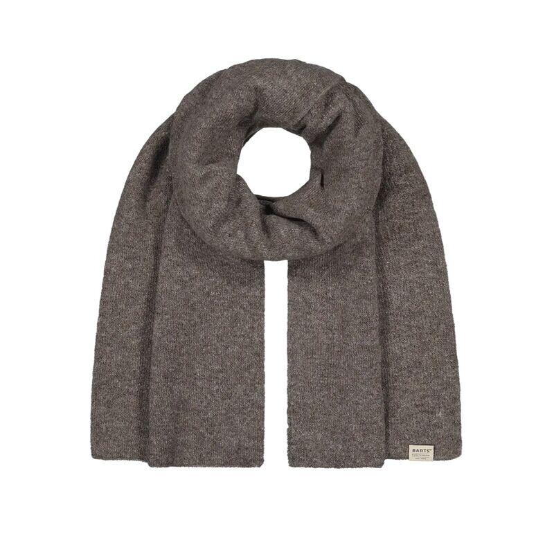 Bufanda Marrón Barts William Scarf Brown de Tejido Suave y Elástico 2/4