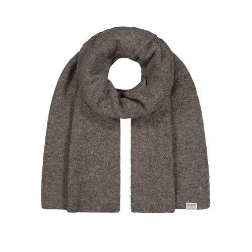 Bufanda Marrón Barts William Scarf Brown de Tejido Suave y Elástico 4/4