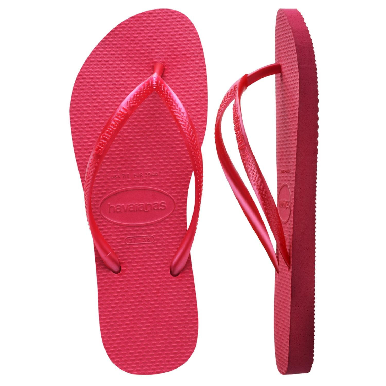 Japonki basenowe damskie Havaianas Pink Fever 2/5