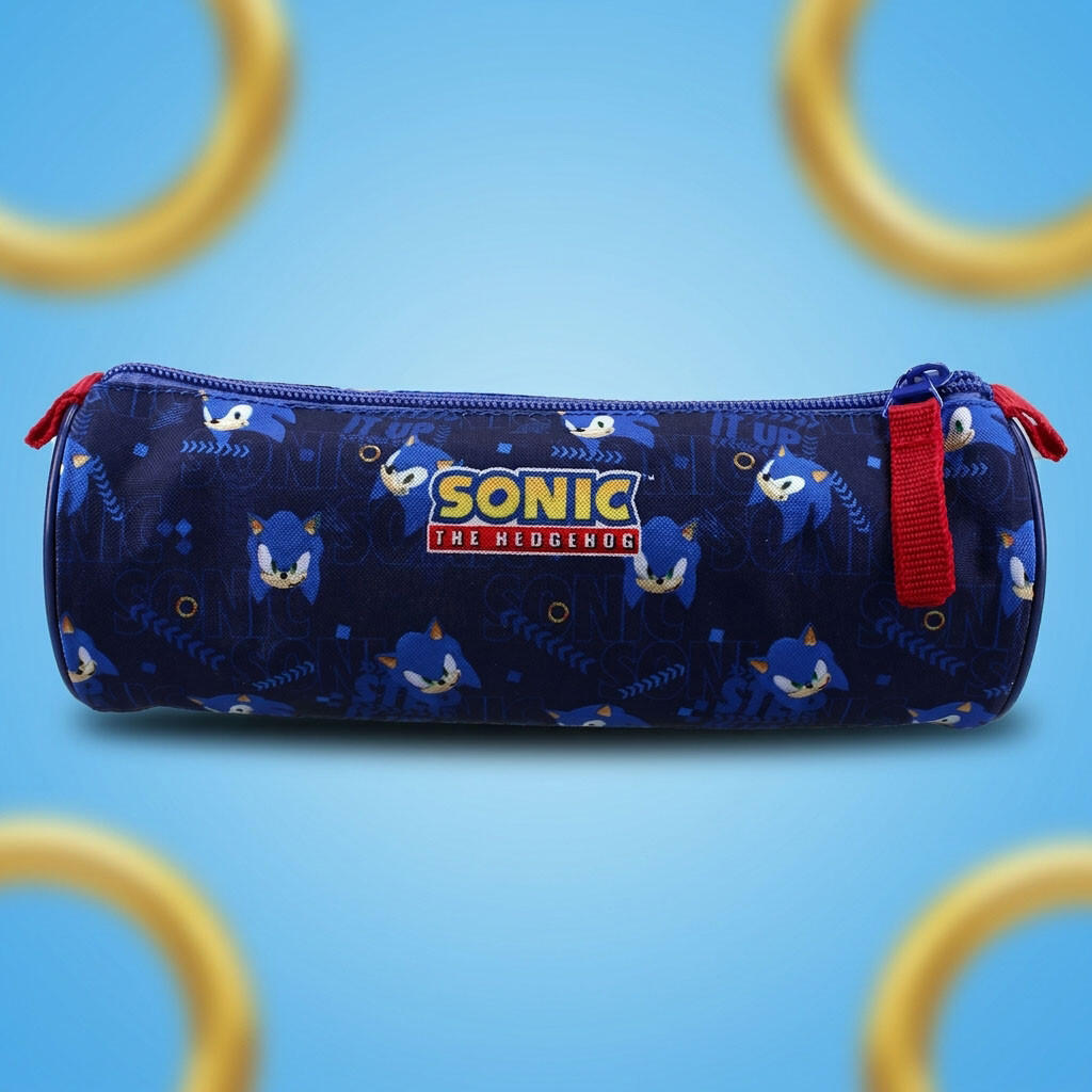 Schulmäppchen Sonic The Hedgehog mit einem Fach 155-01308 5/7