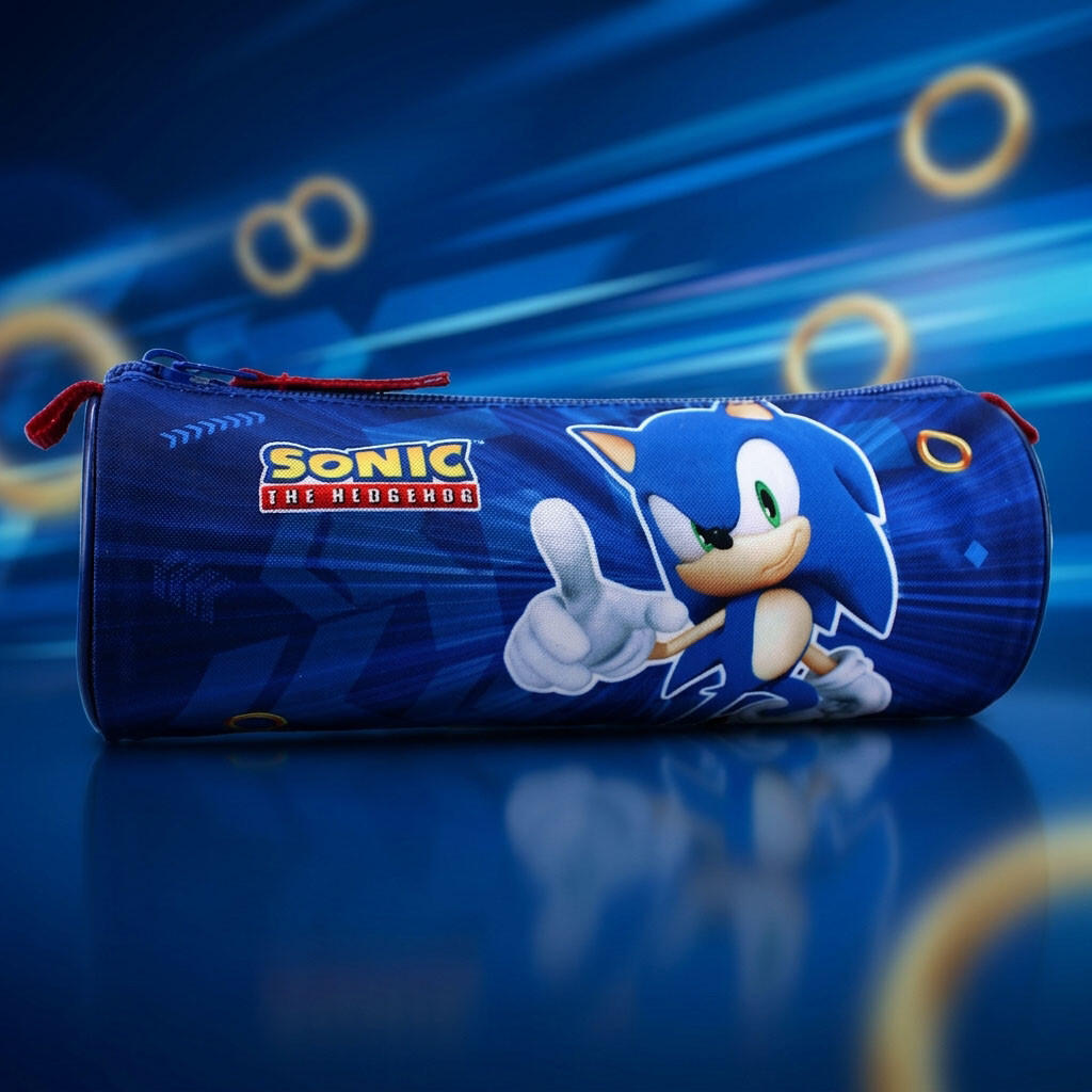 Schulmäppchen Sonic The Hedgehog mit einem Fach 155-01308 7/7