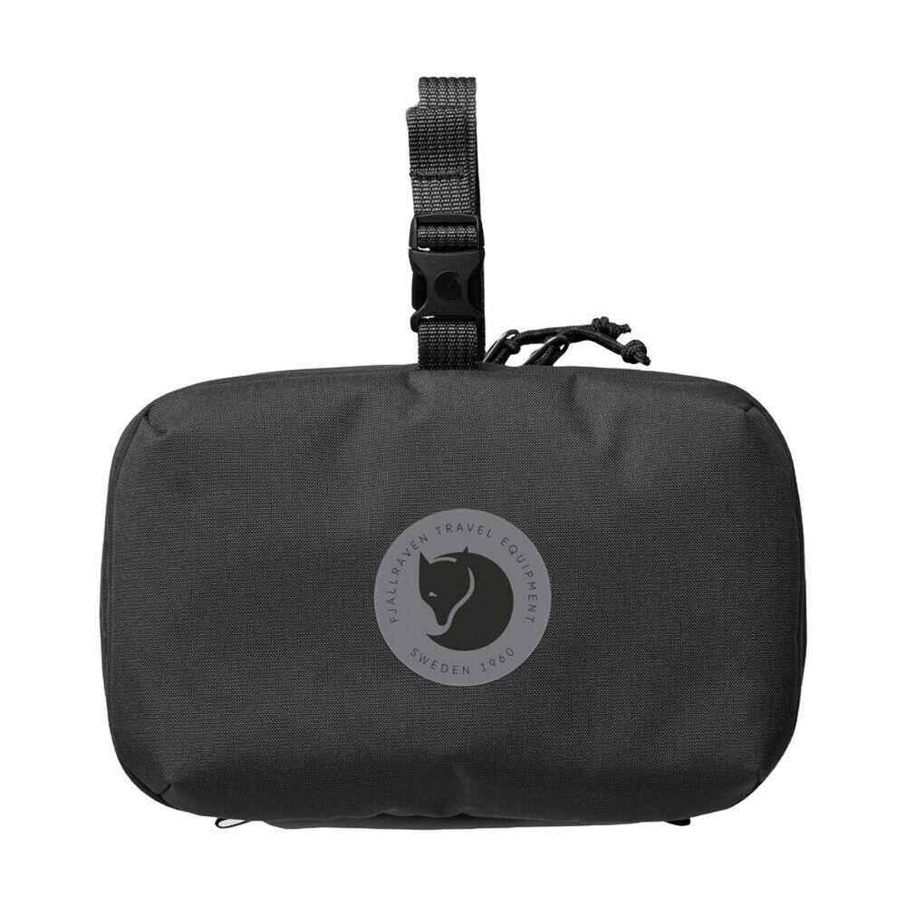 Neceser Negro Fjallraven Farden Necessity Bag Coal Black Resistente al Agua 4/5
