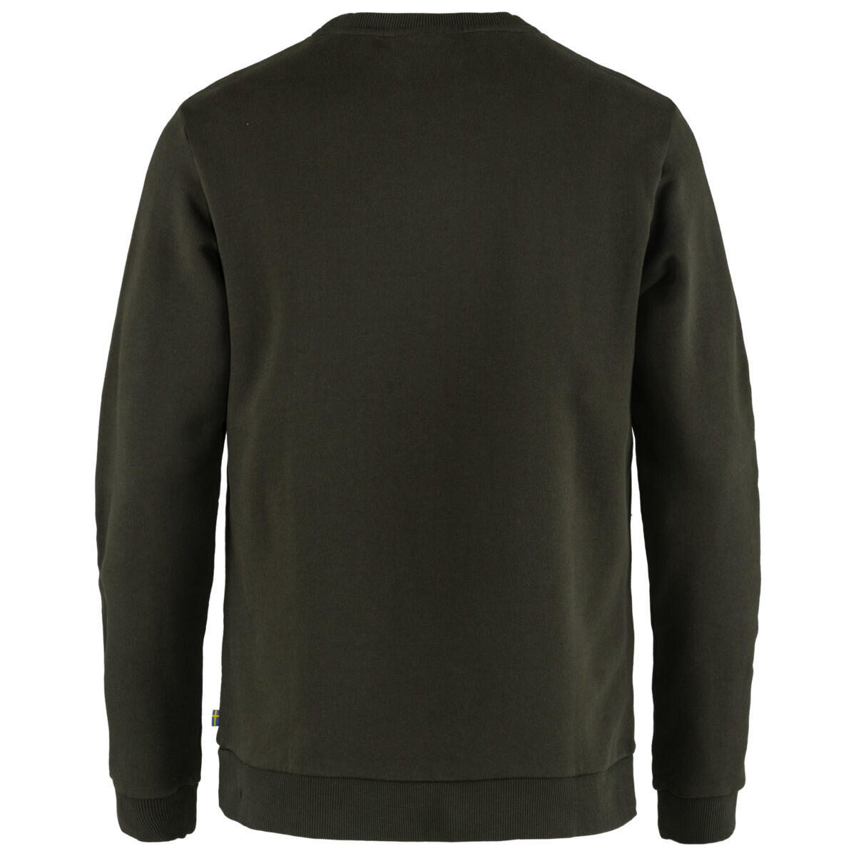 Sudadera Verde Fjallraven Logo Sweater Deep Forest Clásica y Atemporal 2/4