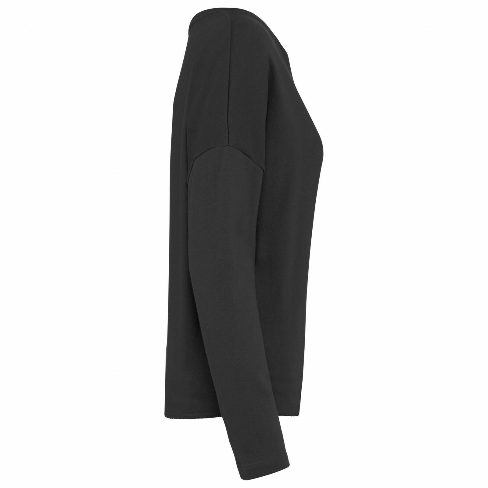Felpa Oversize Donna Kariban Nero 3/3