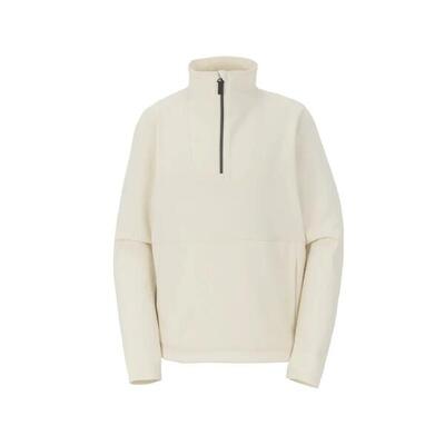 Wander fleece trui voor dames met kwart ritssluiting en een relaxte pasvorm