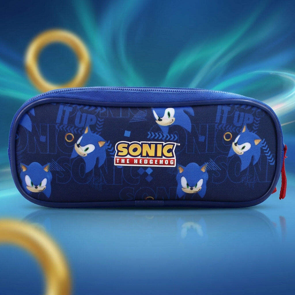 Sonic The Hedgehog etui met twee vakken 155-01309 5/7