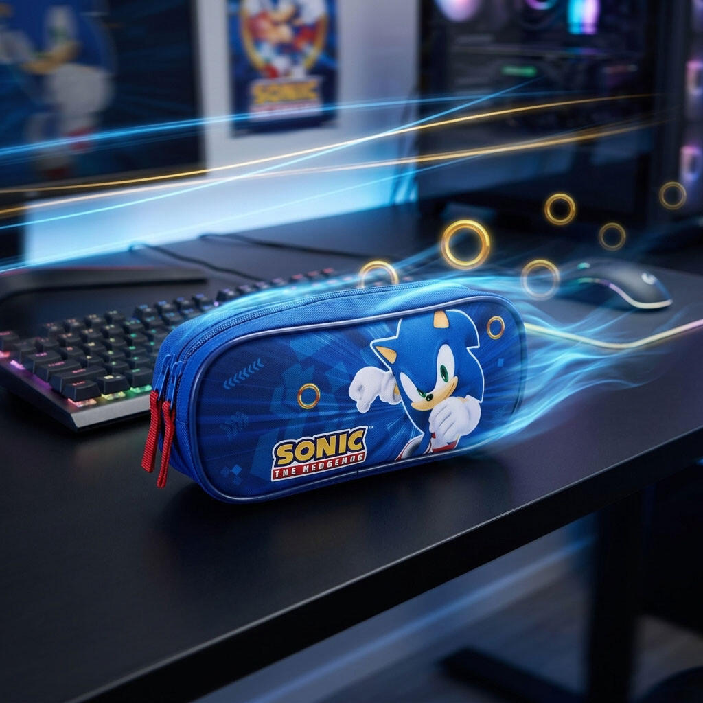 Vadobag Sporttas Sonic Supreme Power, blauw, 44x36 cm