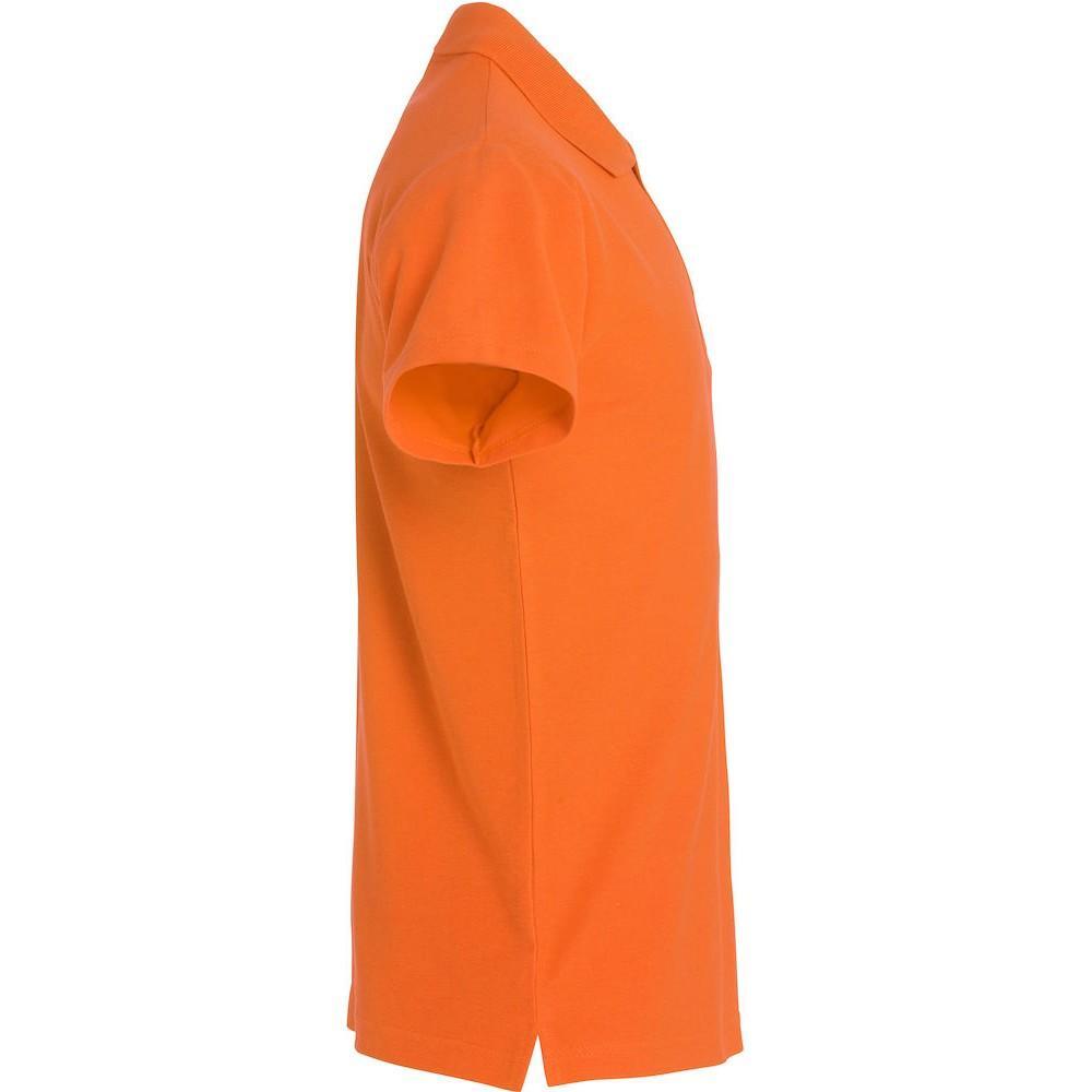 Polo BASIC Homme (Orange Sang) 4/4