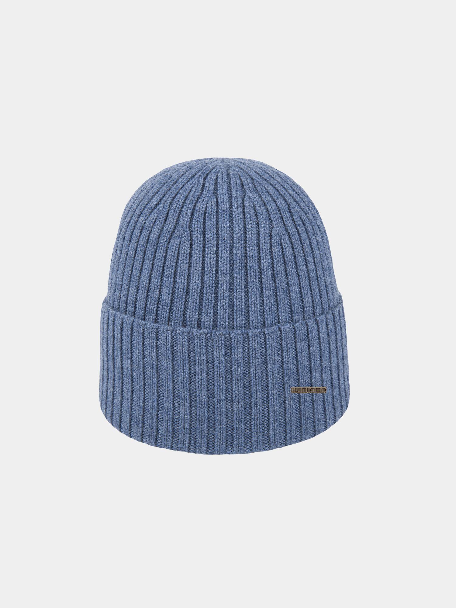 Valo Merino - Wollen muts - Leisteen blauw 3/3