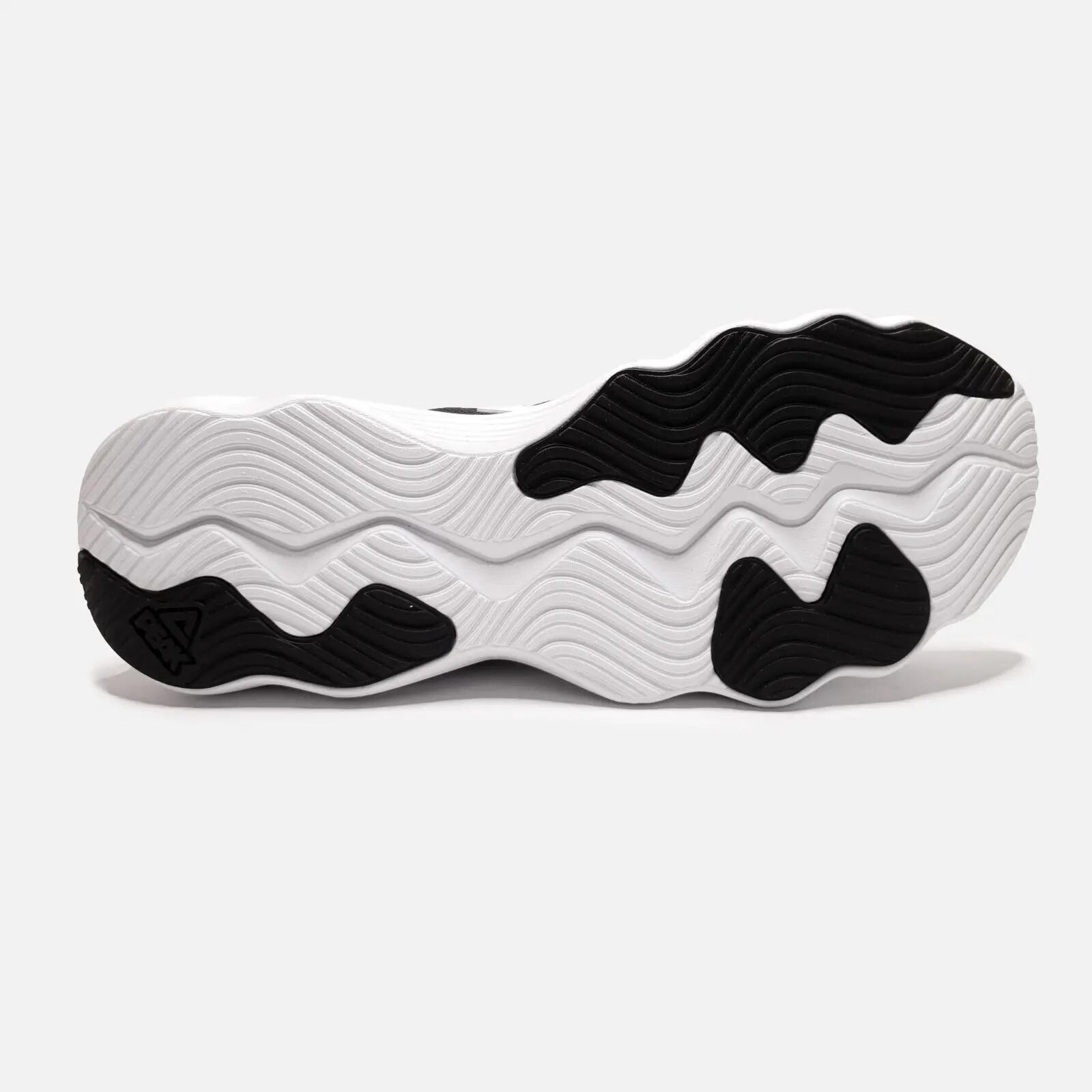 Pantofi sport Peak Trail Running barbati alb/negru 3/4