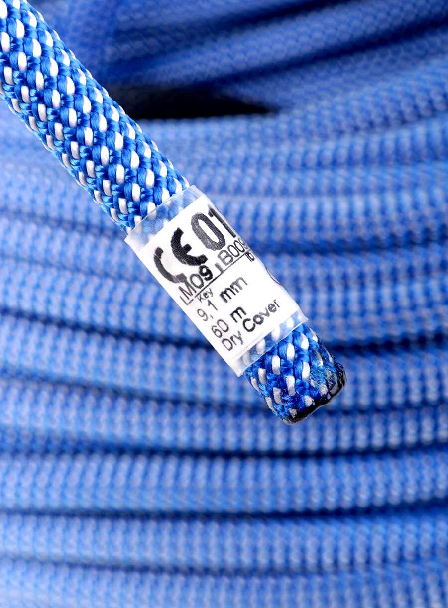 Lina wspinaczkowa Beal Joker Soft 9,1 mm 60m Unicore Dry Cover - blue 4/4