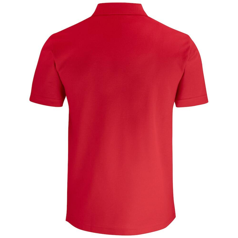 Maglietta Polo Adulto Unisex Clique Basic Rosso 2/4
