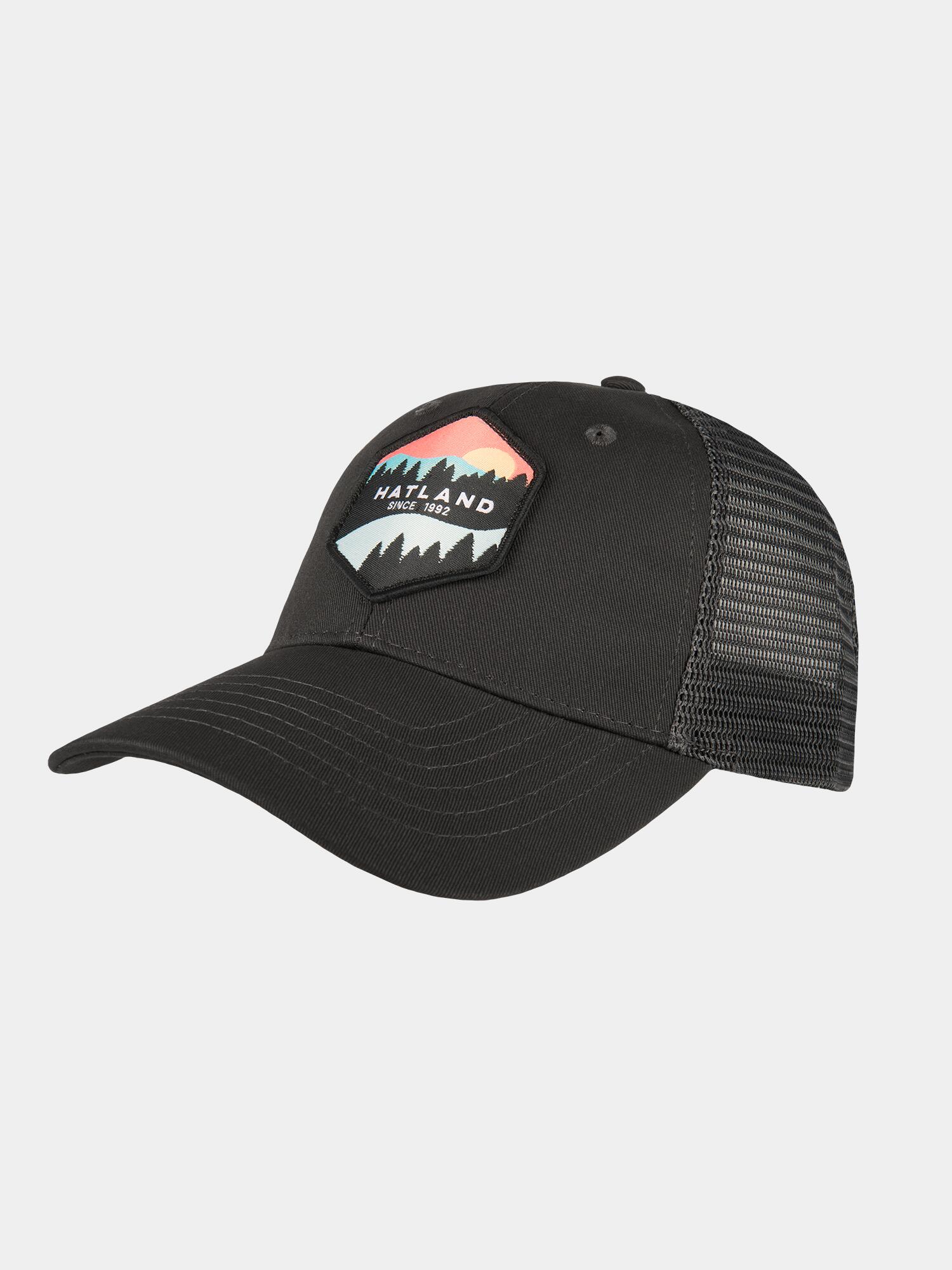 Walt - Katoenen truckers cap - Zwart 3/3