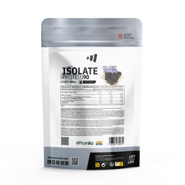 Isolate 90 CFM - 500 g Biscuits noirs de MASmusculo 2/6