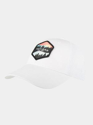 Walt - katoenen truckers cap - wit