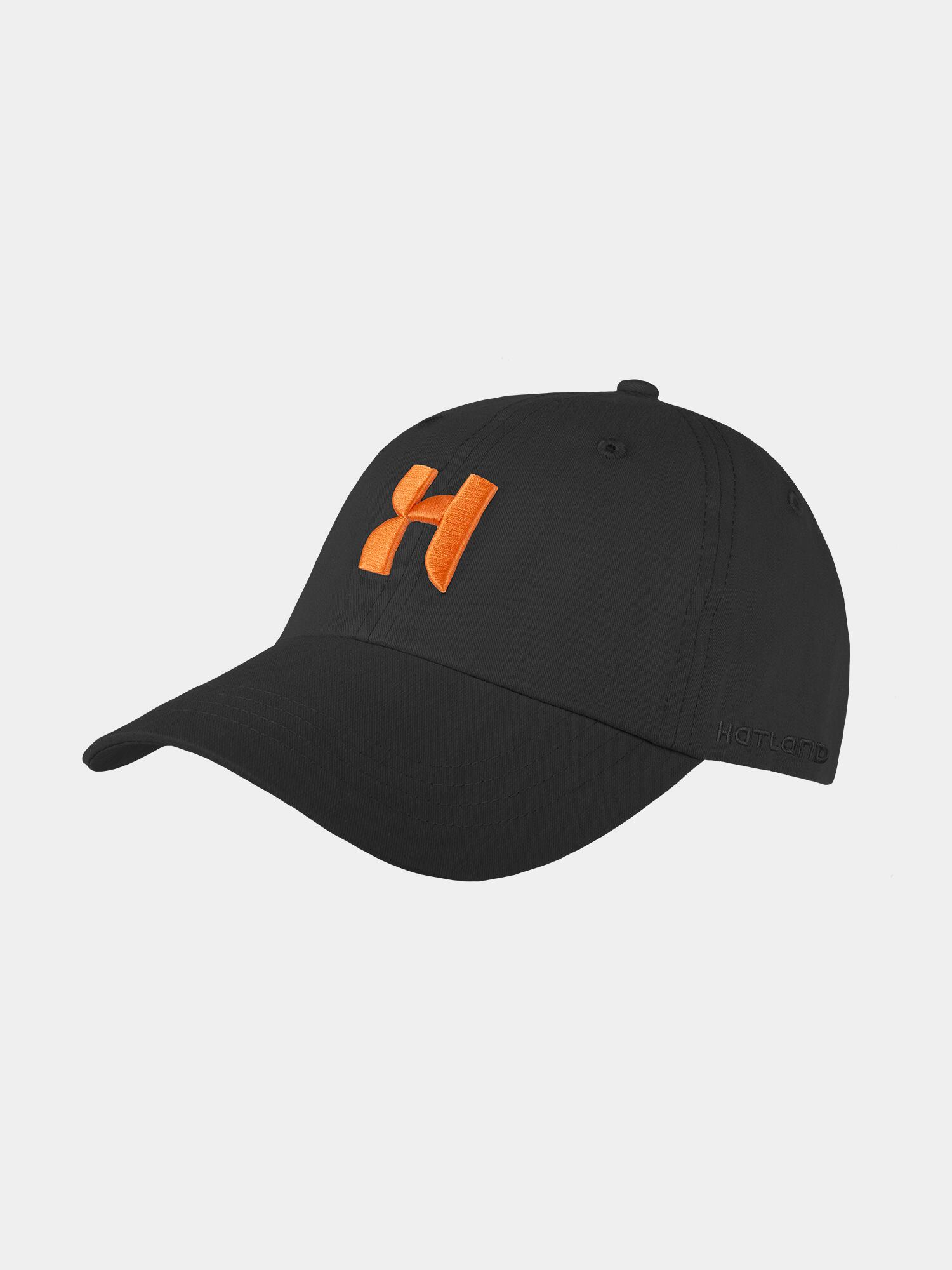 Dru - Katoenen baseball cap - Zwart 2/3
