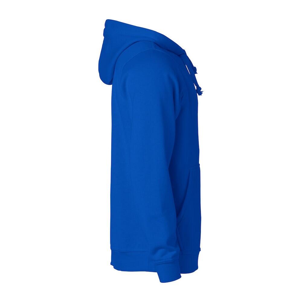 Sweat À Capuche BASIC Adulte (Bleu Roi) 4/4