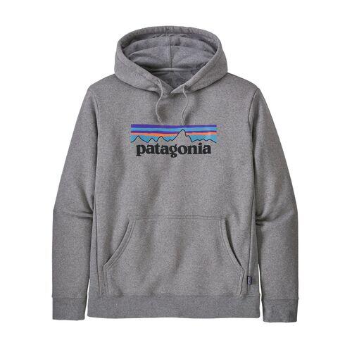 Sweatshirt Hommes Patagonia P6 Logo Uprisal gris 4/4