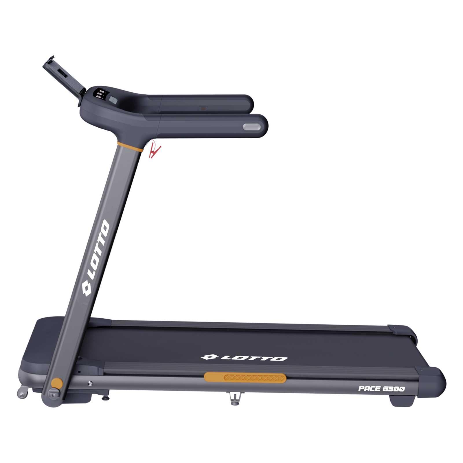 Tapis de course Lotto Pace G300 2.5HP 15 km/h inclinaison 20 niveaux 2/6